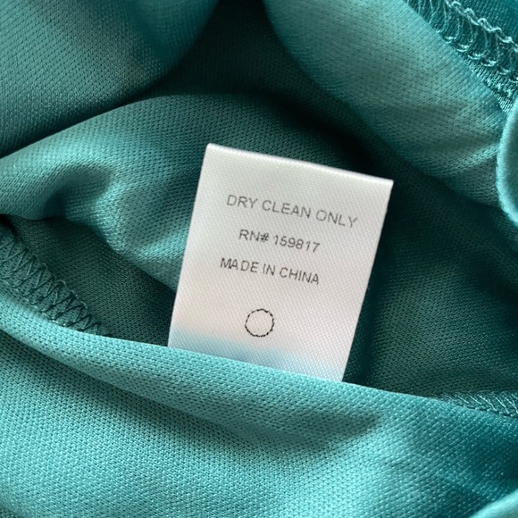 Women's Flutter Sleeve Mini Dress Hunter Green Size S Tie‎ Back Fairy Party Soft - Picture 13 of 14